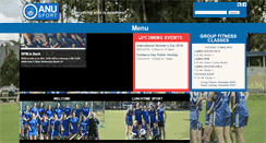 Desktop Screenshot of anu-sport.com.au